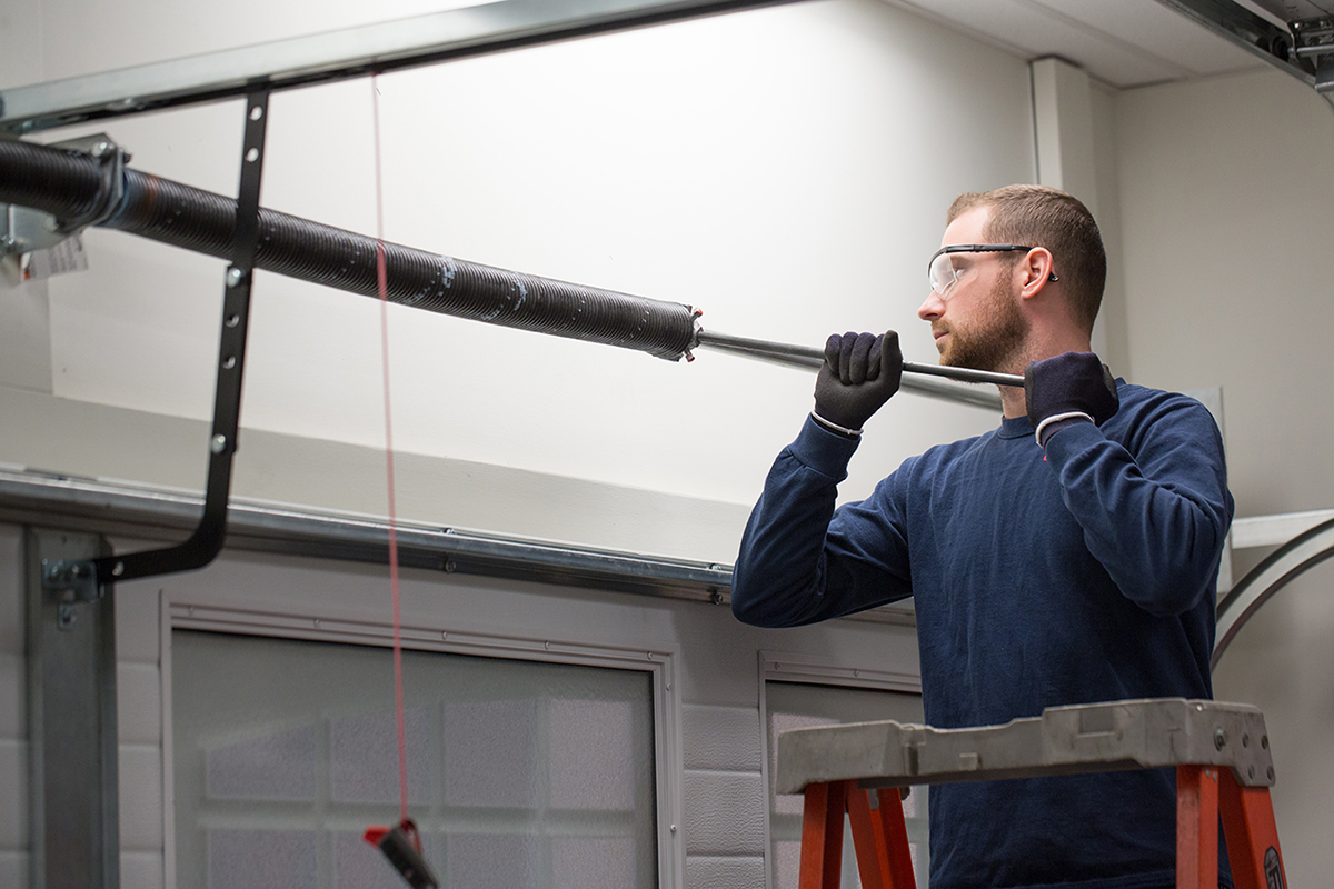Spring Garage Door Repair Image