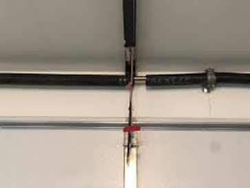 Garage Door Befor Repair Image